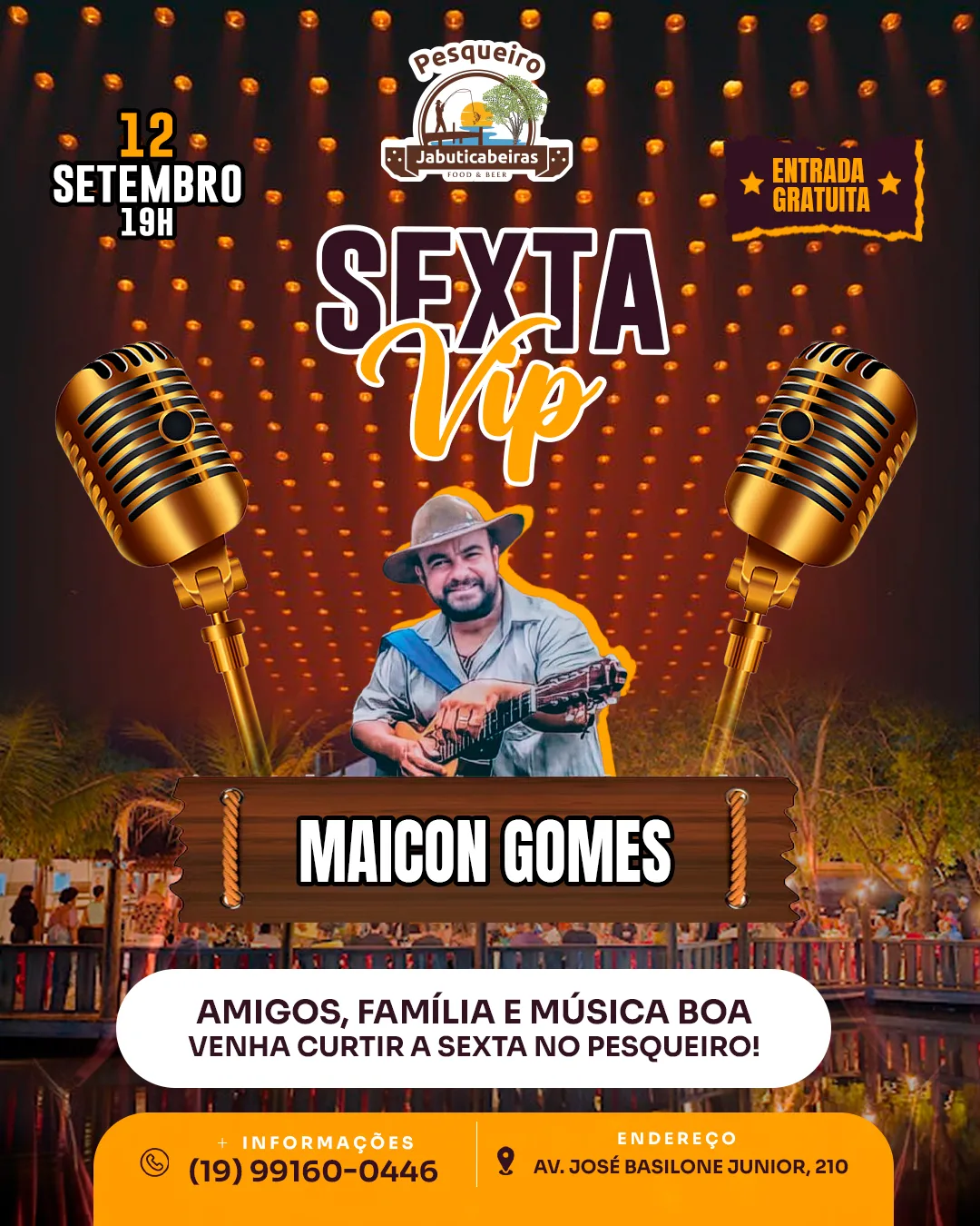 SHOW COM MAICON GOMES