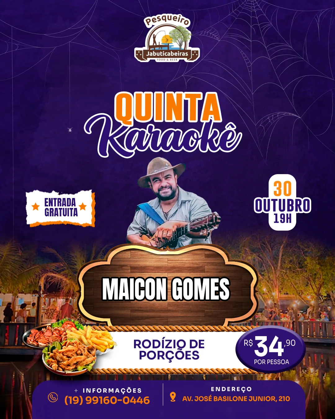 KARAOKÊ COM MAICON GOMES